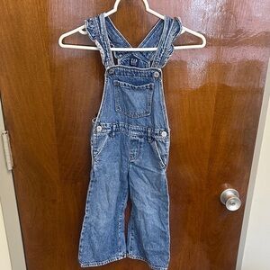GAP Kids Classic Blue Denim Overalls